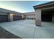 Attached three-car garage with large driveway and convenient courtyard access at 7451 Mystic Stream St, Las Vegas, NV 89131