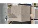 Aerial view of the house roof's layout and design, with surrounding neighborhood features, showcasing this residence's strategic location at 7482 Lodano Ave, Las Vegas, NV 89113