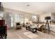 Comfortable loft featuring cozy seating, soft carpet, and lots of natural light at 7900 Riviera Beach Dr, Las Vegas, NV 89128