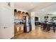 Modern kitchen featuring stainless steel appliances, granite countertops, and an open floor plan at 8084 Celina Hills St, Las Vegas, NV 89131