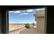 A lovely view outside of the window with a clear blue sky and view of the desert landscape at 8084 Celina Hills St, Las Vegas, NV 89131