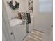 Laundry room featuring modern washer and dryer units, and stylish decor at 9159 Oxford Blue Ave, Las Vegas, NV 89148