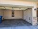 The attached garage is spacious and ready for parking at 9463 Jumping Frog Ct, Las Vegas, NV 89147