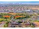Community park near home with Las Vegas city skyline at 9920 Rancho Destino Rd, Las Vegas, NV 89183