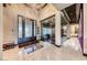 Grand foyer with chandelier and views of living areas at 9920 Rancho Destino Rd, Las Vegas, NV 89183