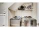 Efficient laundry room with modern washer and dryer at , Las Vegas, NV 89148