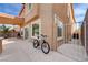 Backyard with patio, grill, and gated side yard at 11120 Whooping Crane Ln, Las Vegas, NV 89144