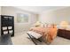 Cozy bedroom with natural light and accent furniture creates a relaxing atmosphere at 220 E Flamingo Rd # 111, Las Vegas, NV 89169