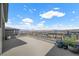 Spacious outdoor patio with plenty of room for entertaining and sweeping city views at 298 Watteau Ct, Henderson, NV 89012