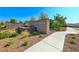 Inviting community entrance sign surrounded by lush landscaping at 3360 Lochside Dr, Henderson, NV 89044
