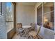 Small balcony with outdoor seating, creating a tranquil and inviting outdoor area at 10001 Peace Way # 2277, Las Vegas, NV 89147