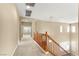 Upstairs hallway with carpet flooring and recessed lighting at 10013 Scenic Walk Ave, Las Vegas, NV 89149