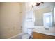 Bathroom with tub and large mirror at 10980 Ampus Pl, Las Vegas, NV 89141
