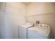Laundry room with washer and dryer at 10980 Ampus Pl, Las Vegas, NV 89141