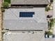 Aerial view of roof with solar panels and nearby houses at 12 Tatahatso Point St, Henderson, NV 89011