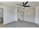 Bedroom features large closet and attached bath at 1304 Virgil St, Las Vegas, NV 89110
