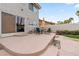 Outdoor patio with seating area off the main house at 1430 October Oak Ave, Las Vegas, NV 89123
