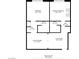 Floor plan layout of home showcasing bedroom, primary bedroom, eat-in kitchen, and living room at 223 Hunter Ridge Rd # 300, Brian Head, UT 84719