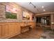 Lobby area featuring art and wood and stone detailing at 223 Hunter Ridge Rd # 300, Brian Head, UT 84719