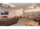 Lounge area featuring a cozy seating area and a large bookcase at 223 Hunter Ridge Rd # 300, Brian Head, UT 84719