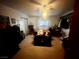 Standard bedroom showcasing neutral walls, and carpet flooring at 3491 S Bridle Way, Crystal, NV 89020