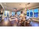 Spacious living room and dining room features hardwood floors, ample natural light, and modern decor at 47 Strada Principale, Henderson, NV 89011