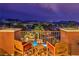 Inviting patio seating with mountain and city views, offering a relaxing outdoor experience at 47 Strada Principale, Henderson, NV 89011