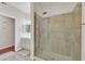 Bathroom showcasing a modern glass shower with tile surround and a stylish vanity area at 5250 S Rainbow Blvd # 1144, Las Vegas, NV 89118