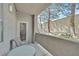 Secluded outdoor patio with seating, offering a private retreat and access to the outdoors at 5250 S Rainbow Blvd # 1144, Las Vegas, NV 89118