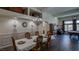 Well-appointed dining room connected to a billiards room, perfect for entertaining guests at 5820 Amber Station Ave, Las Vegas, NV 89131