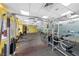 Spacious community gym filled with modern workout equipment and mirrored wall at 59 E Agate Ave # 306, Las Vegas, NV 89123