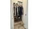 A walk-in closet featuring organization options for clothing and shoes at 7041 Fossil Rim St, North Las Vegas, NV 89084