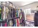 Spacious walk-in closet with ample storage for clothes and accessories at 7898 Red Rock Ridge Ave, Las Vegas, NV 89179