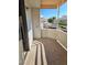 Cozy patio with view of neighborhood at 8452 Boseck Dr # 216, Las Vegas, NV 89145