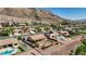 Beautiful home with landscaped backyard, inground pool, and fire pit at 931 Temple View Dr, Las Vegas, NV 89110