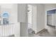 Bright hallway features a half-moon window and access to additional rooms at 1001 Padre Island St, Las Vegas, NV 89128