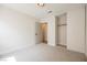 Bedroom with a sliding door closet at 1069 Silver Bullet Ct, Henderson, NV 89011