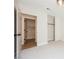 Bedroom with closet and doorway leading to laundry area at 1069 Silver Bullet Ct, Henderson, NV 89011