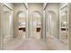 Walk-in closet with mirrored doors and access to the bathroom area at 1111 Casa Palermo Cir, Henderson, NV 89011