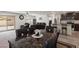 Open concept living space with dining area and kitchen at 13 Deseo Ct, North Las Vegas, NV 89031
