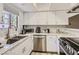 Bright modern kitchen with stainless steel appliances and updated counters at 2080 Karen Ave # 34, Las Vegas, NV 89169