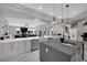 Spacious kitchen features an island, stainless appliances, and plenty of counter space at 2208 Point Rock Ln, Las Vegas, NV 89134