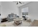 Comfortable living room featuring natural light and pet furniture at 272 Mount Steele Ave, Henderson, NV 89015