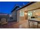This covered patio is the perfect place to relax and enjoy the outdoors at 2852 Red Ct, Las Vegas, NV 89123
