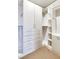 Spacious walk-in closet with custom shelving, drawers, and ample storage space at 3750 Las Vegas Blvd # 2407, Las Vegas, NV 89158