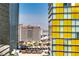 Stunning city view of casinos like Caesars Palace and The Strip through high-rise buildings at 3750 Las Vegas Blvd # 2407, Las Vegas, NV 89158