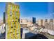 High-rise panoramic view of the Las Vegas Strip showcasing the surrounding cityscape at 3750 Las Vegas Blvd # 2407, Las Vegas, NV 89158