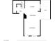 Detailed floorplan showcasing the layout of the living room, dining area, kitchen, hall, and patio at 4256 Perfect Drift St, Las Vegas, NV 89129