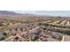 Expansive aerial view of a well-planned community with mountain views and organized streets at 4347 Outlook Vista Ave, North Las Vegas, NV 89084