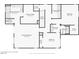Detailed second floor plan showing layout of the Main Bedroom, closets, bathrooms and laundry room at 4347 Outlook Vista Ave, North Las Vegas, NV 89084